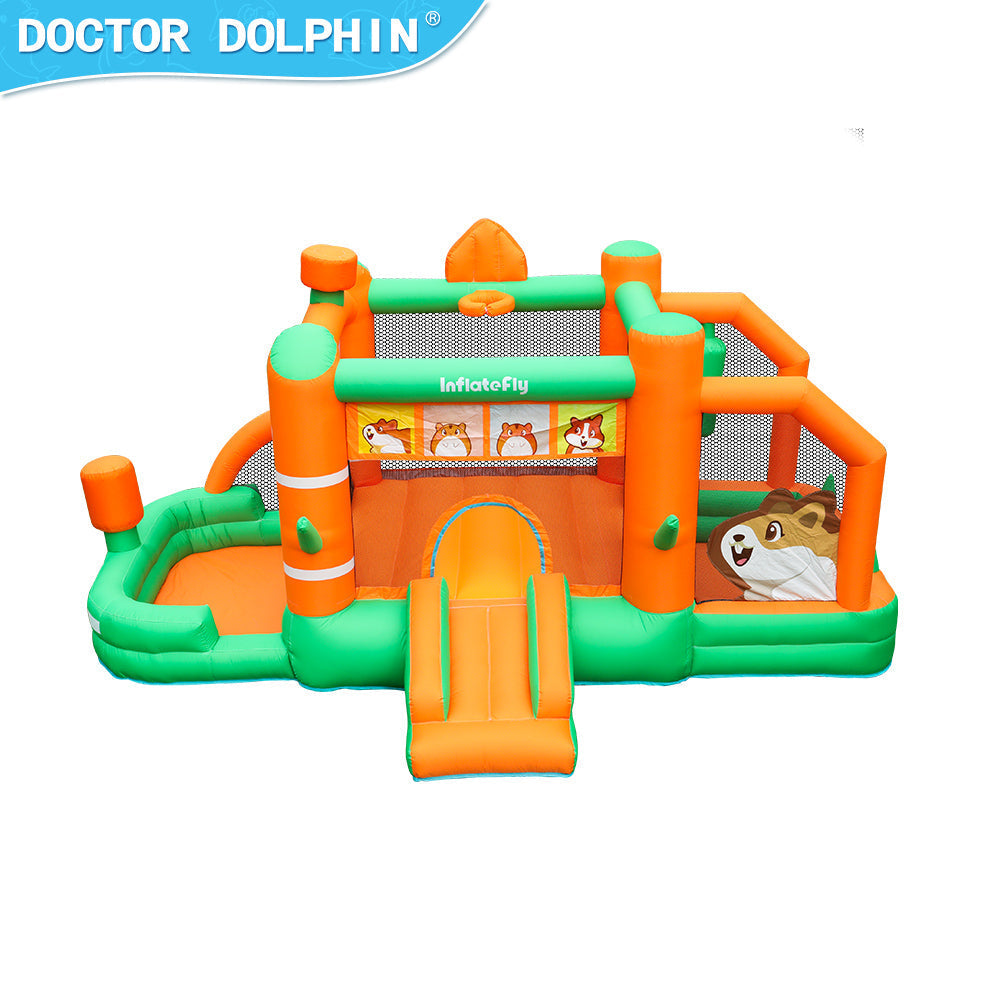 INF JUMPER SLIDE & POOL D-13ft.6" W-6ft.6" H-7ft.3"