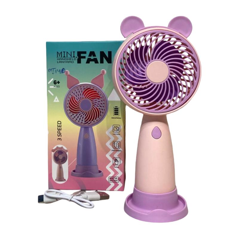 (MJ141C) Rechargable Hand Fan F