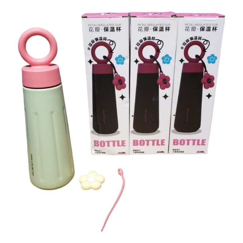 (St-19-TH-5) 450Ml Water Bottle,Clr Box,Mix Clr,304