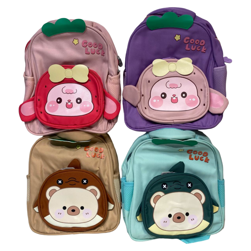 (PB25-130) School Bag ,Mix Clr 6