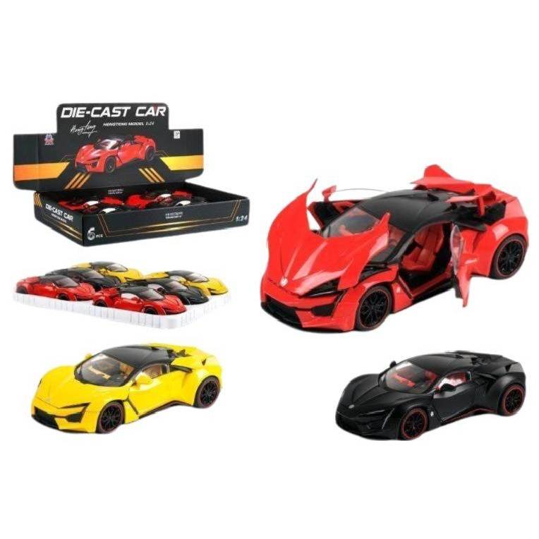 (53522-19A) Lykkan Hypersport Diecast Car