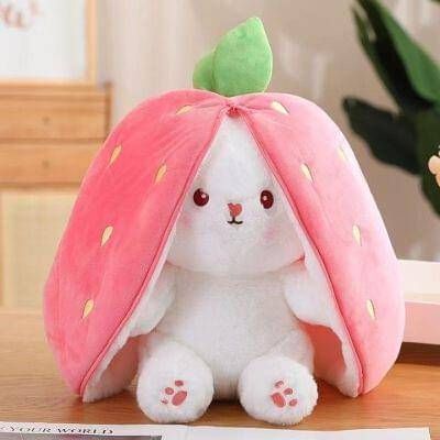 (Rabbit-35cm) Strewberry Carrot Rabbit 35Cm