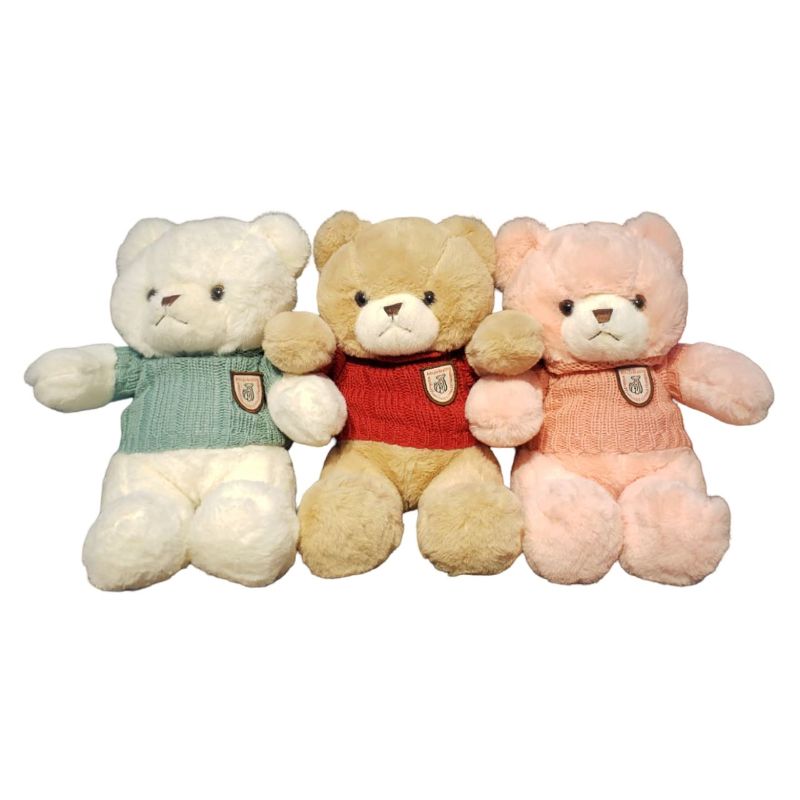 (HeartBear-35Cm) Long Leg Sweater Bear 35Cm Medium