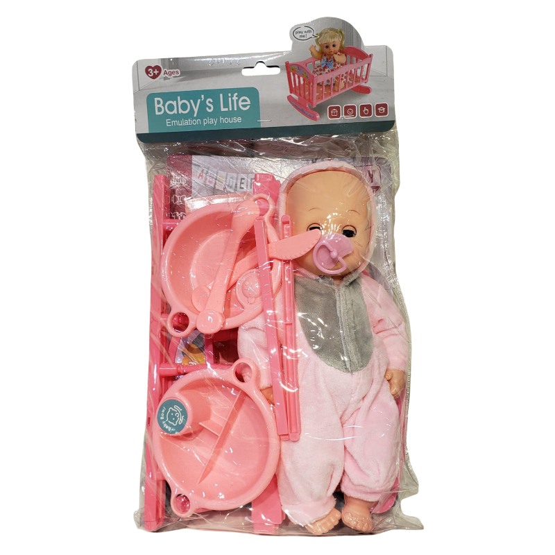 (004-28) 12 inch Doll Set Pvh