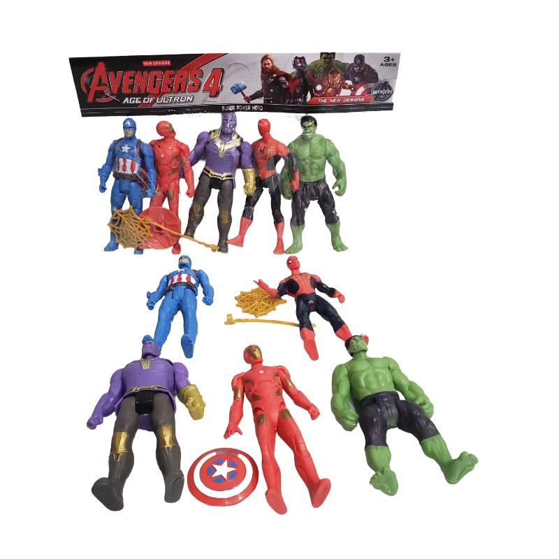 (1885A) Spiderman 5 Pcs Set A