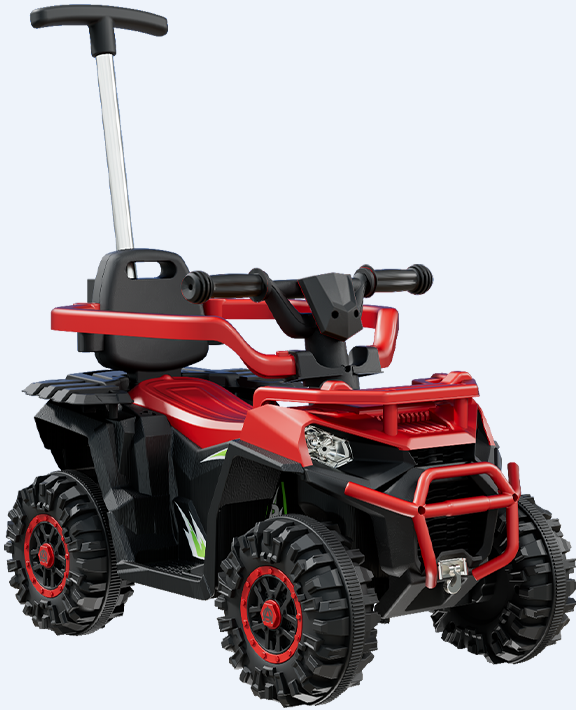 KIDS PUSH CAR WITH HANDLE