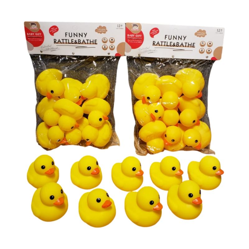(BLS83-11) Chuchu Duck Set,9 Pcs,Pvch English Packing