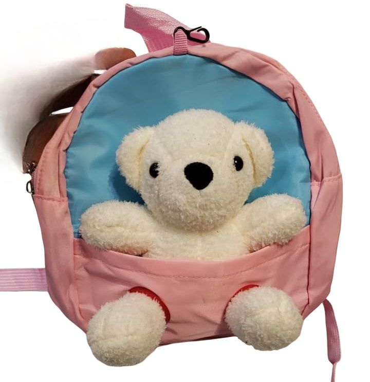 (Bag-Mix18cm) Bag With Stuff Bear 18Cm