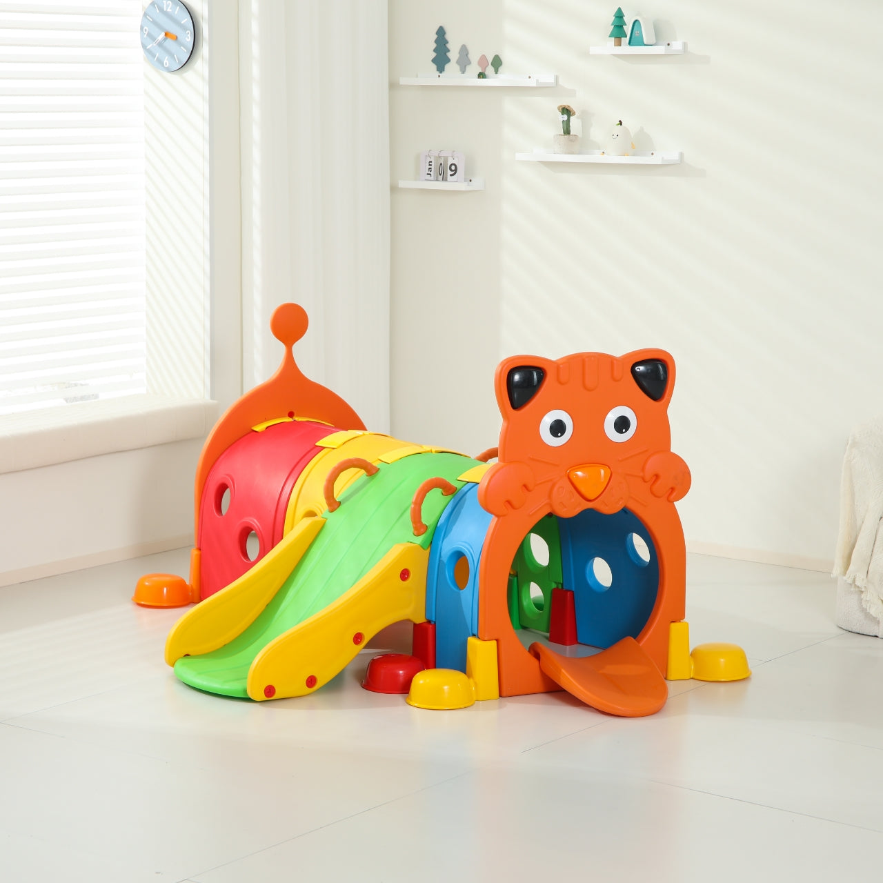 KIDS TUNNEL LION FACE   L-72" W-44" H-38"