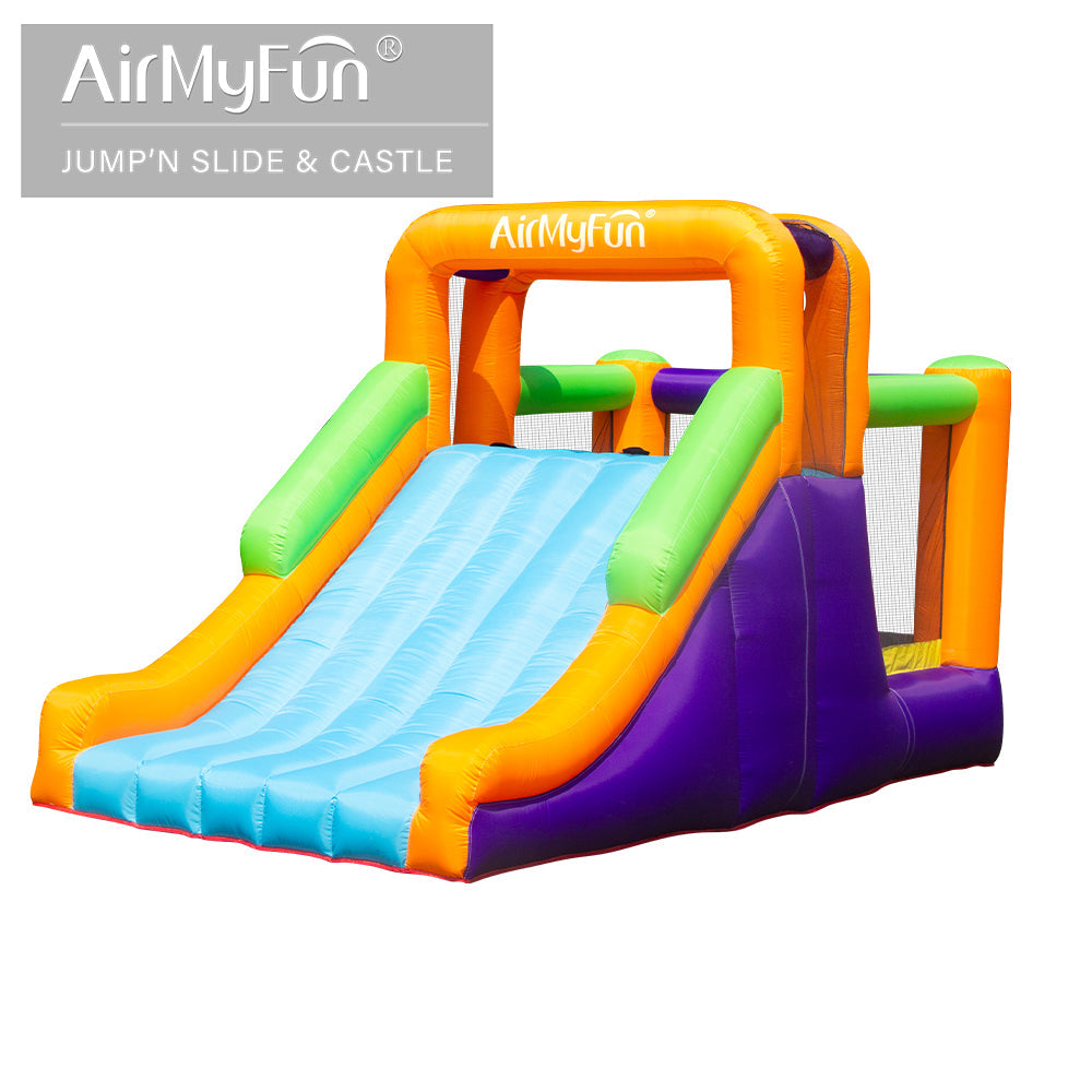 KIDS JUMPER & SLIDE  D-13ft.123" W-6ft.5" H-7ft.21"