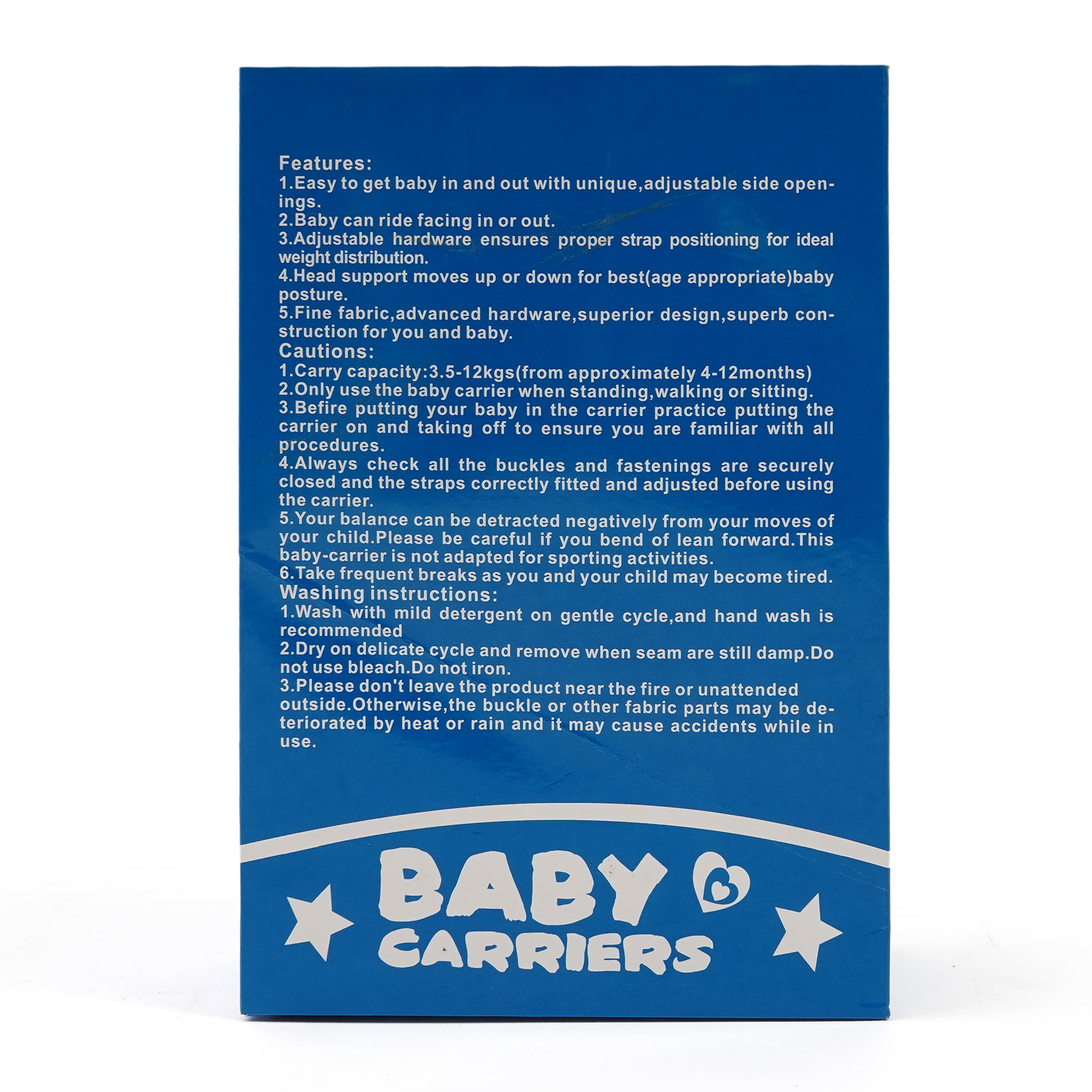 Adjustable Soft Baby Carrier