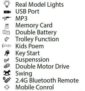 KIDS RIDE ON CAR