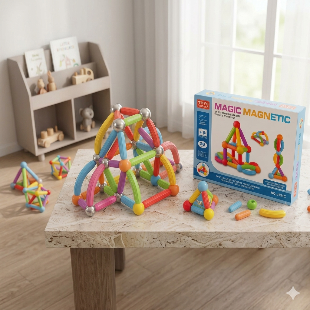 76Pcs Magic Magnetic