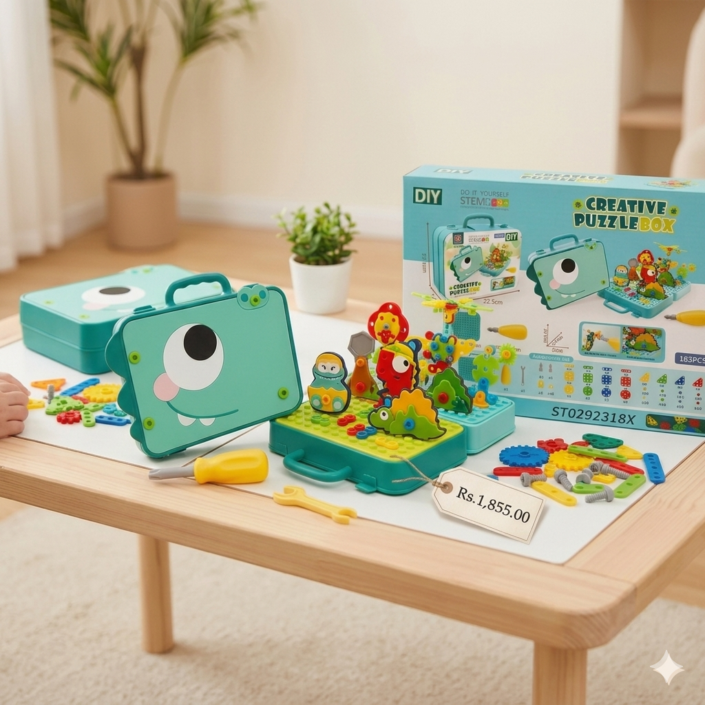 Dinosaur Creative Puzzle Box