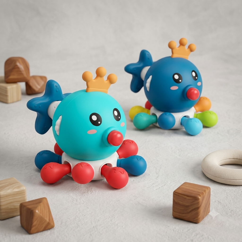 Octopus Toys 2 Colours