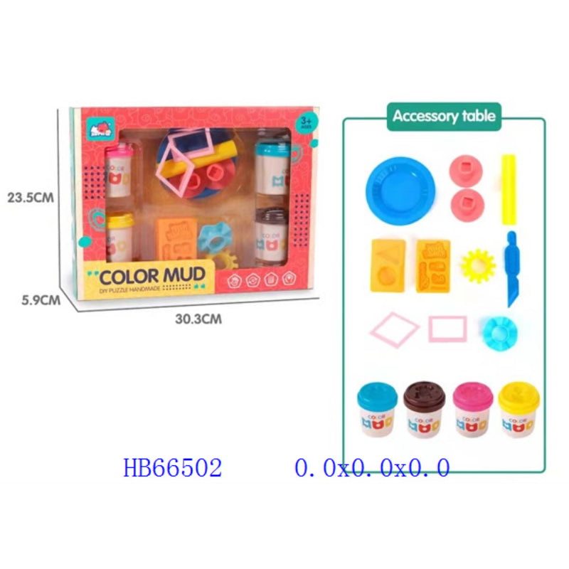 COLOUR MUD DOUGH SET