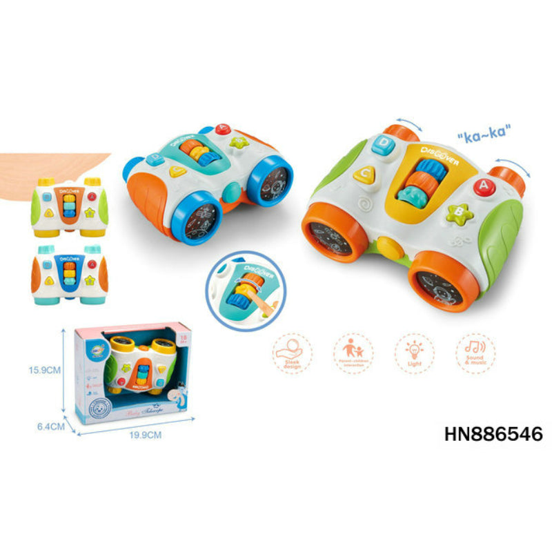 BABY BINOCULARES WITH LIGHT & MUSIC