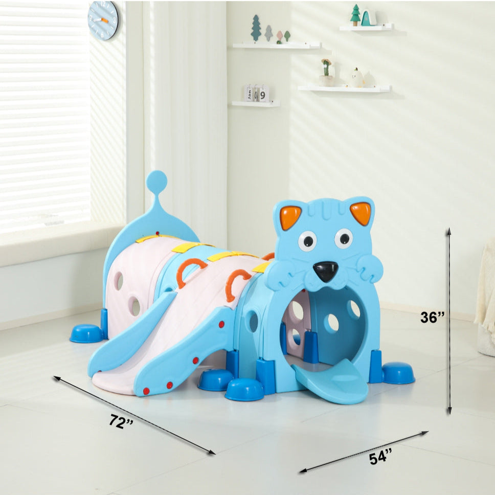 KIDS TUNNEL LION FACE   L-72" W-44" H-38"