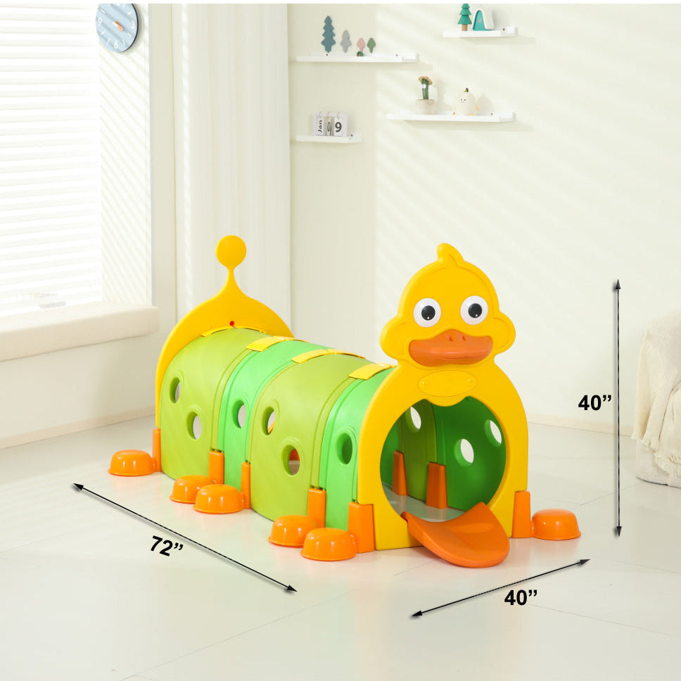 KIDS TUNNEL DUCK FACE   L-72" W-40" H-40"