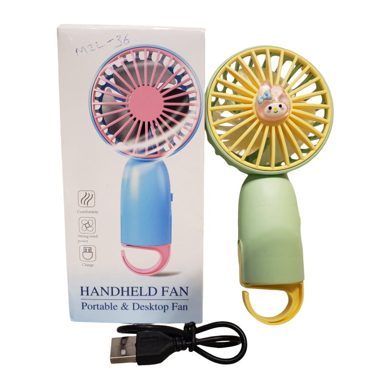 (MZL-36) B/O Fan W/ Usb, 3Color, P.Bx