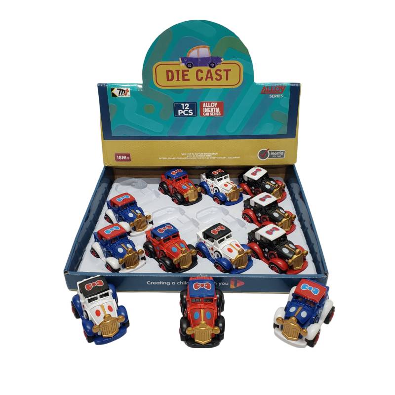(0783-197) Fri Metal Car 12Pcs/D.Bx