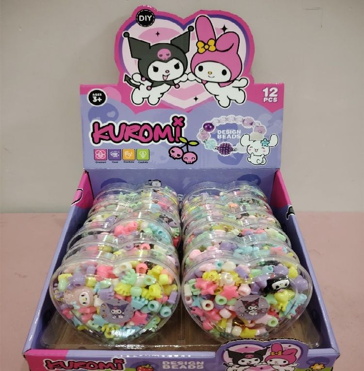 (11-71A) Diy Bead Set,12Pcs/D.Box