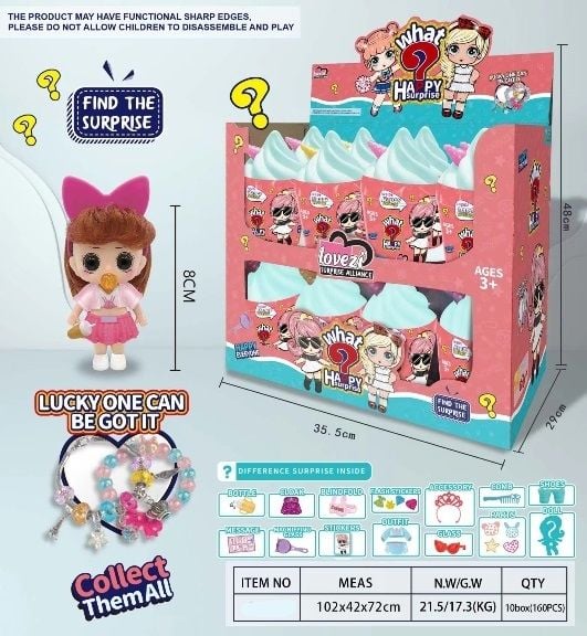 (89619) Ice Cream 16 Pcs D.Bx