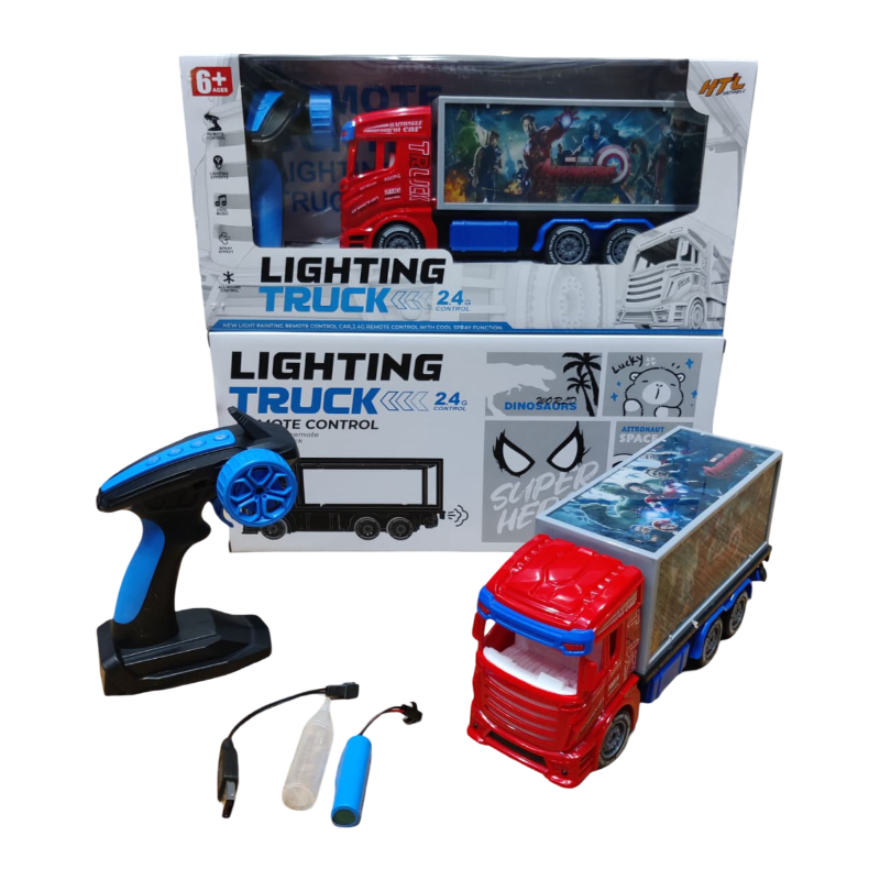 (3966A-1) T/C Truck With Smoke