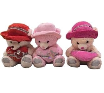 (TeddyCap50) Teddy Bear Cap Soft 50Cm Large