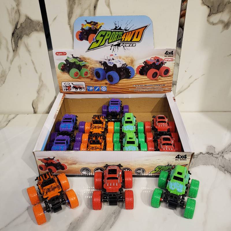 (H754) Sports Friction Car Set 12 Pcs
