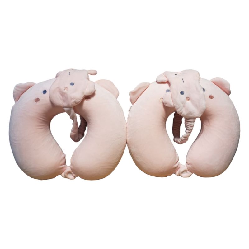 (St-16-RY-2) U Pillow,Mix 4 Clr,30*28Cm