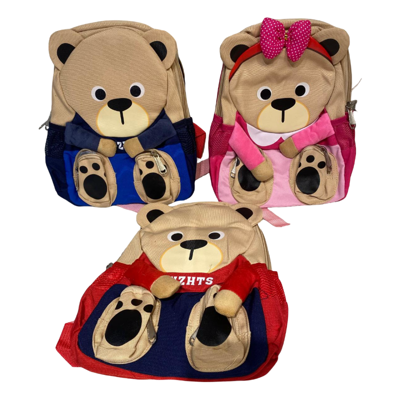 (PB25-136) School Bag ,Mix Clr 10