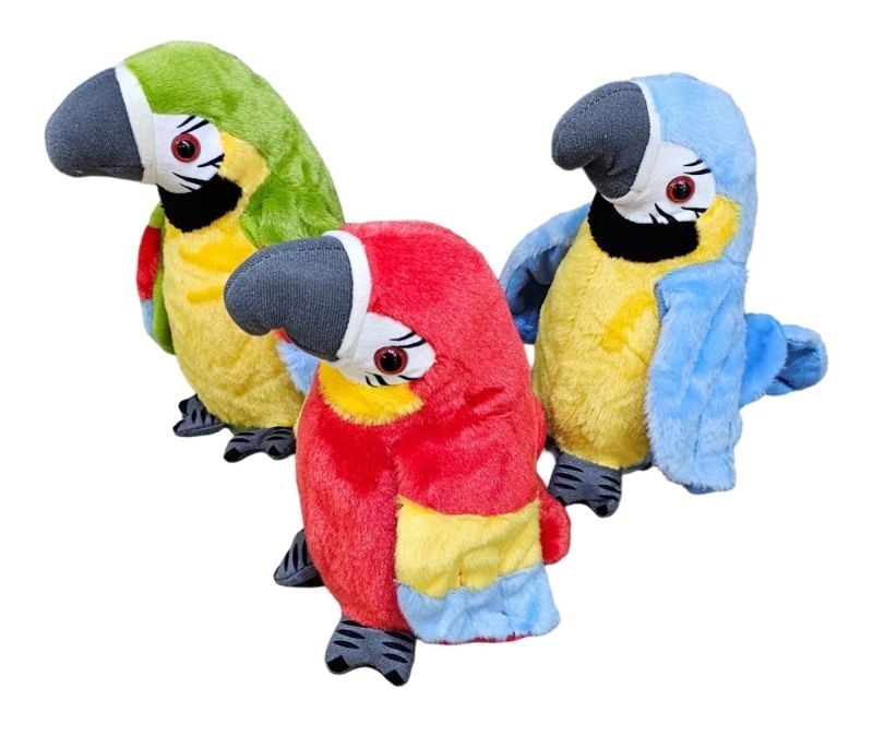 (St-10-03) B/O Parrot,Mix Clr