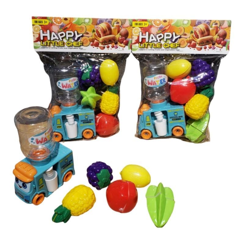 (6688-24) Fruit Cutting Set,6Pcs/ Pvc Bag With Header