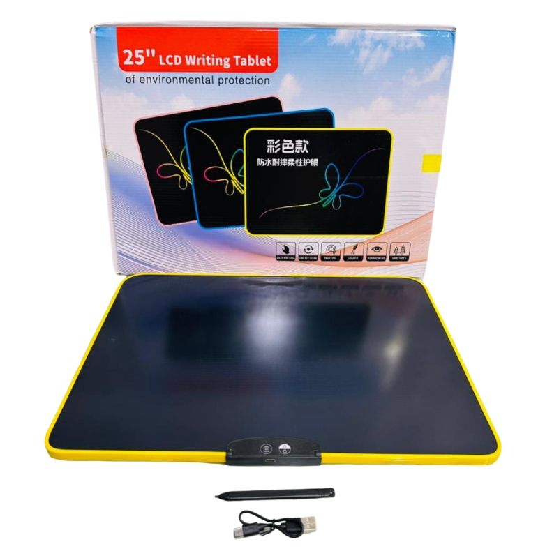(2501-LCD) Lcd Pad,Clr Box,Mix Clr,25''