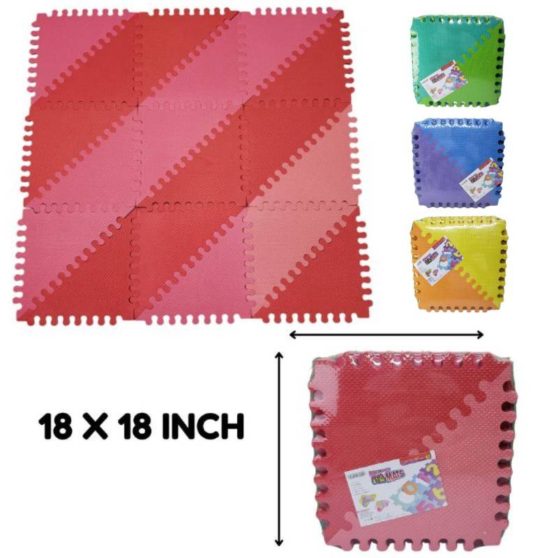 (EM-25sqft+ (9mm)) 9mm 9 tiles set 18in x 18in