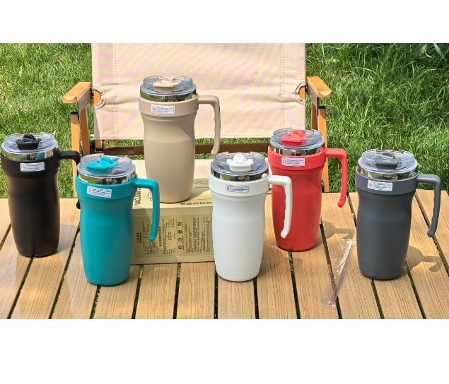 (St-MOC-8169) 600Ml Water Bottle,Mix Clr,316 Stainless Steel,Clr Box