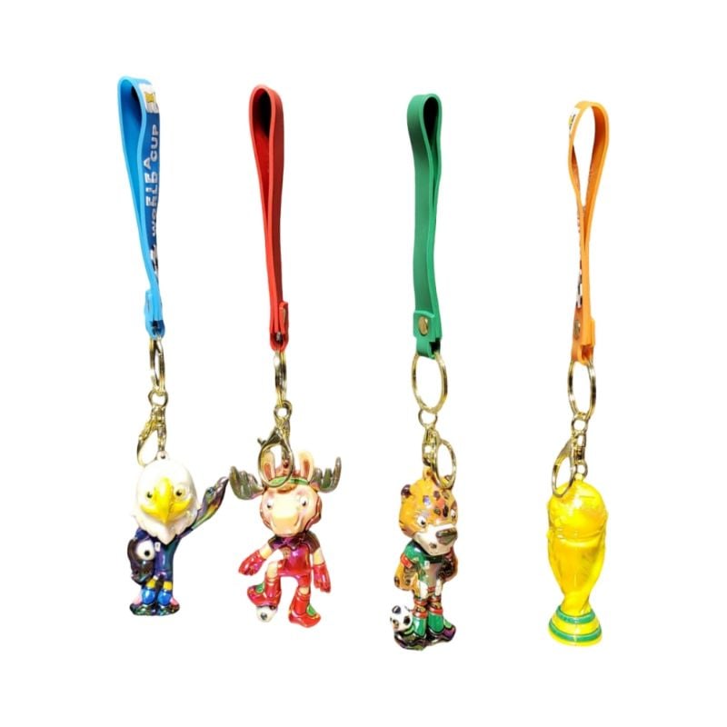 (Ks-A2) Keychain,Mix Designs 4