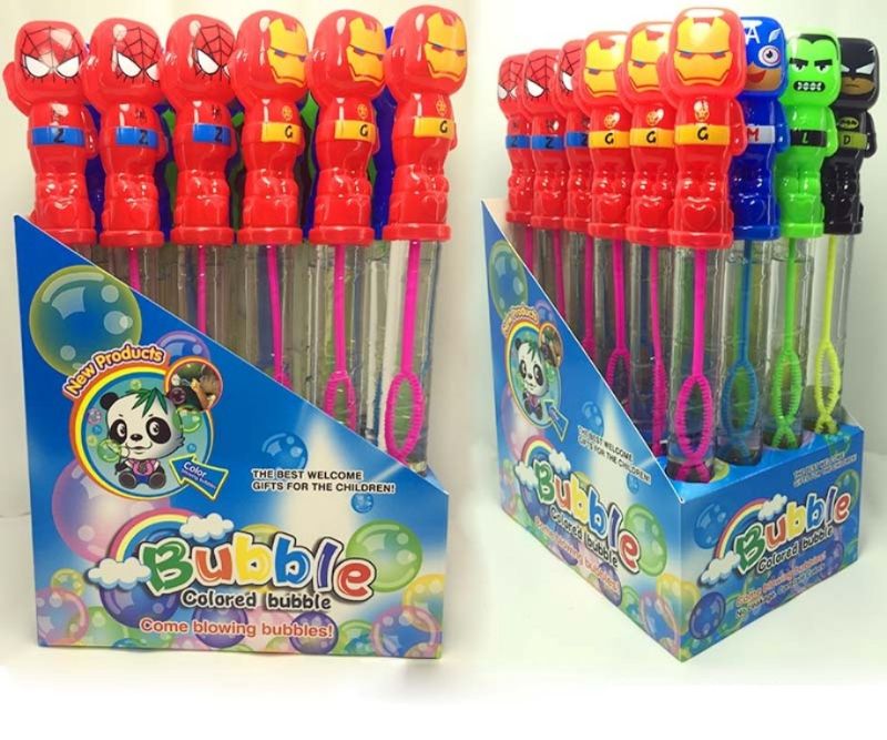 (2725) 50Ml Avengers Bubble Stick Set,24 Pcs/D.