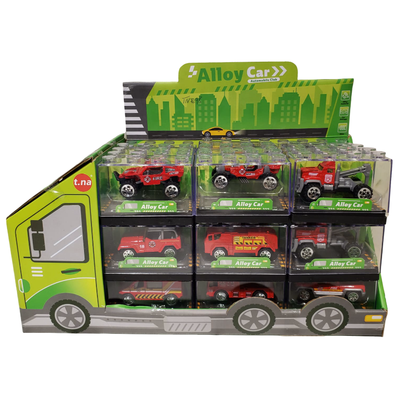 (TN-1298) Mini Pull Back Car 27Pcs/Box