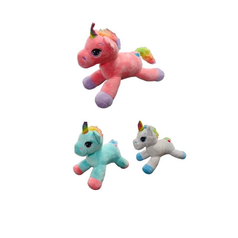 (Unicorn25) Unicorn Plush Toy, 25Cm.