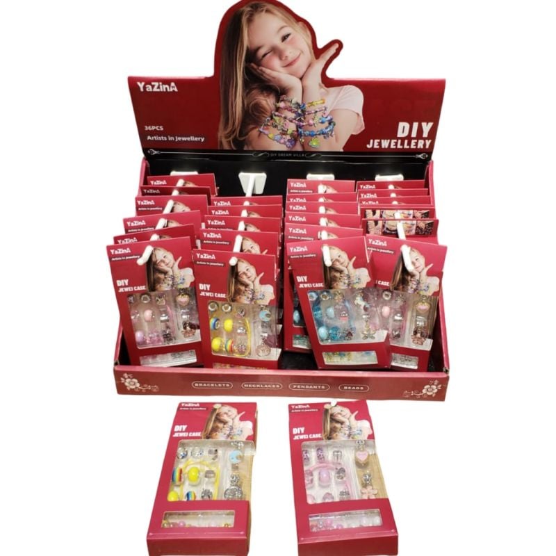(VC6047C) Diy Bead Set, 36 Pcs/Db