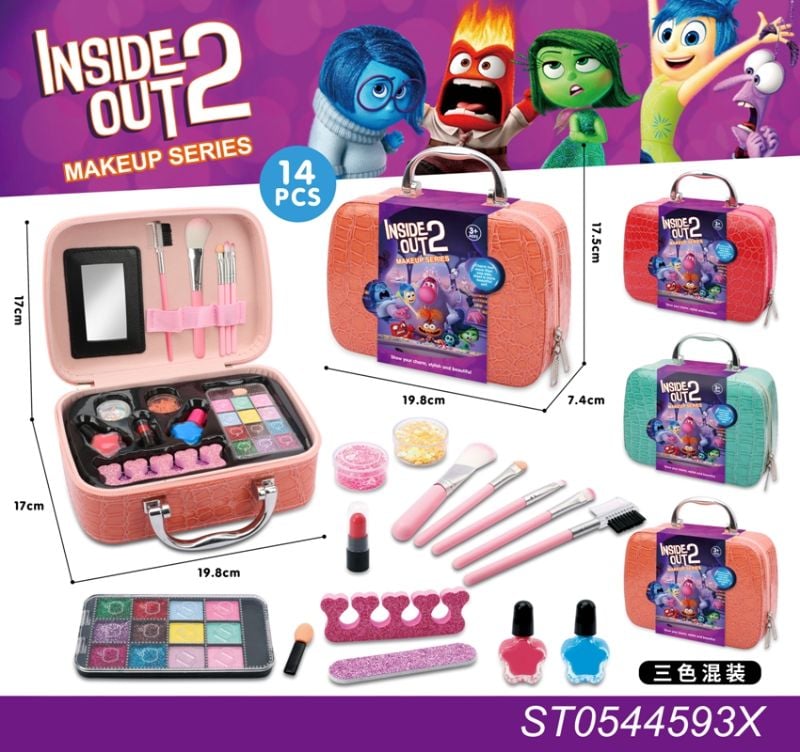 (686-H26) Make Up Set,3Color Mix,Hang Card