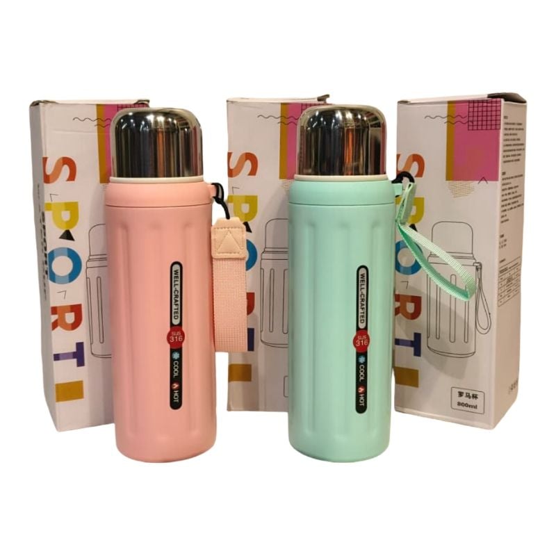 (JY-1) Vacuum Cup,Clr Box,Mix Clr,800Ml