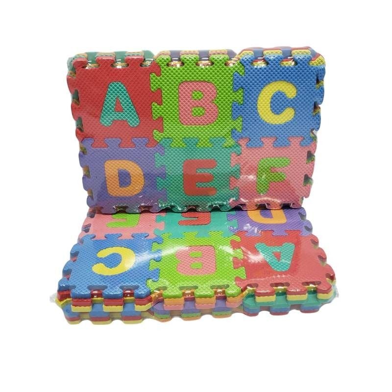 (Em-36Medium (9mm)) Baby Play Mate 9mm- 36Pcs Abc123