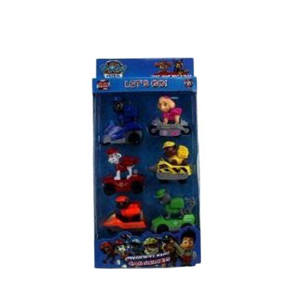 (899-48) Paw Patrol P/B Alloy Car W.Box.Flat Pack