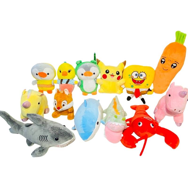 (Mix-25Cm) Mix Stuff Characters Toy, 25Cm